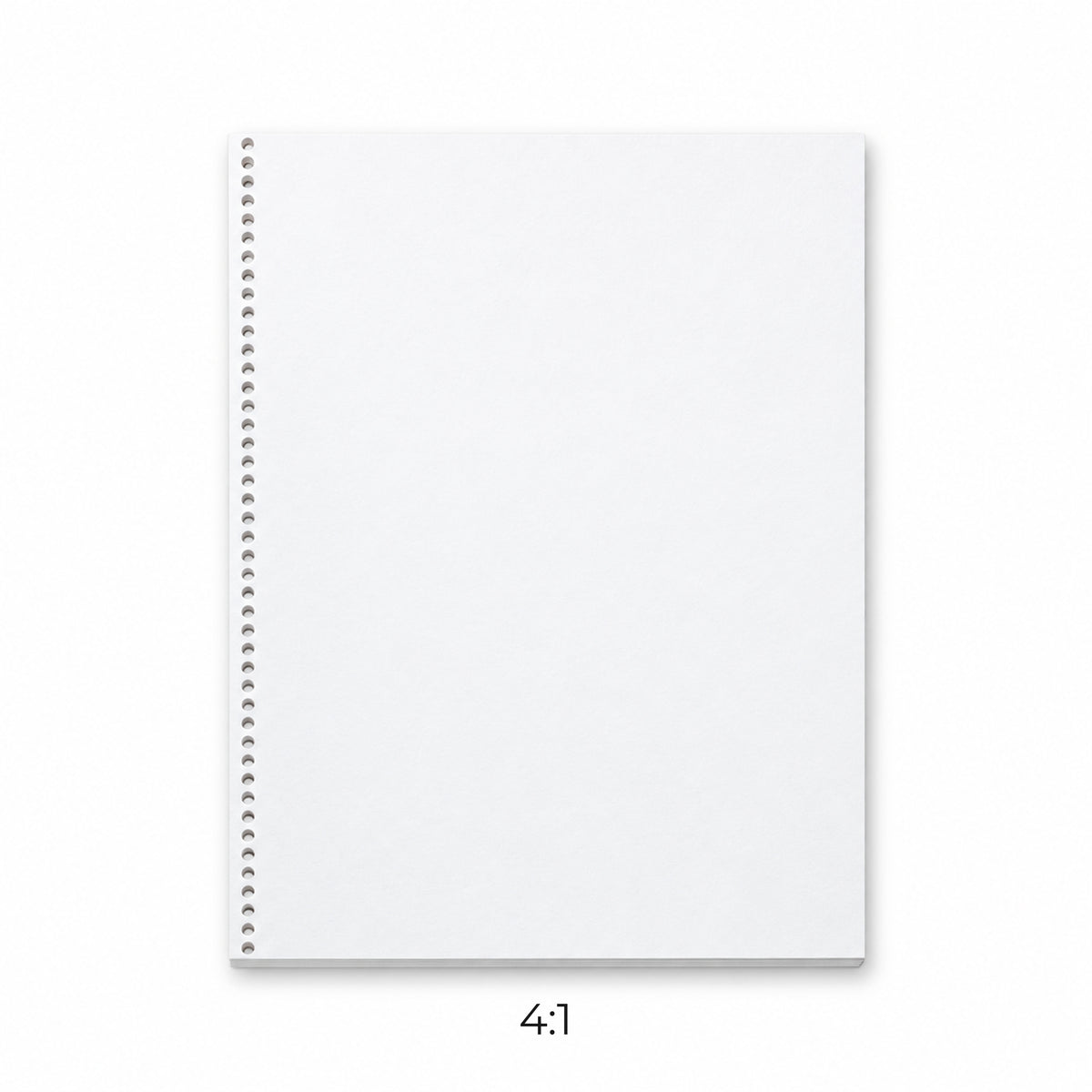 Prepunched White Paper — Choose Your Pack & Punch