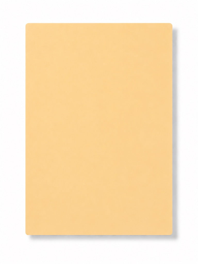 Pastel Orange Poly Binding Cover